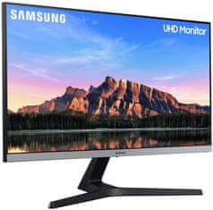 Samsung U28R550/ 28"/ 3840x2160/ IPS/ 4ms/ 300 cd/m2/ DP/ HMDI/ VESA/ černošedý