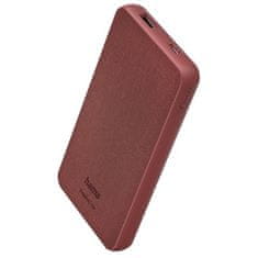 Hama Powerbank Fabric 10, 10000 mAh - červená