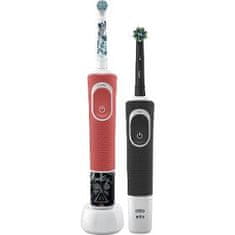 Oral-B ORAL B D103 BLACK+D100 STARWARS KARTÁČKY