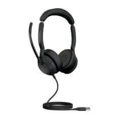 Jabra Evolve2 50/Stereo/ANC/USB/Drát/BT/Bezdrát/Černá