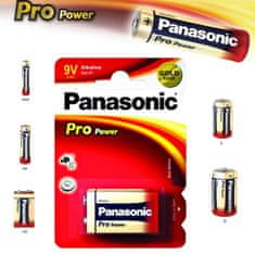 Panasonic Alkalická baterie 9V Pro Power 6LR61