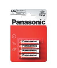 Panasonic Red Zinc LR03 AAA /4ks