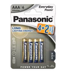 Panasonic Everyday Power Silver LR03 AAA /4+2ks