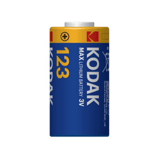 Kodak baterie MAX Lithium, 123LA