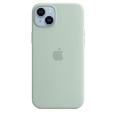 Apple iPhone 14+ Silicone Case with MS - Succulent