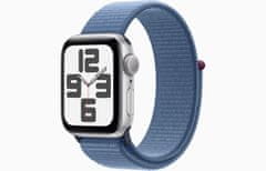 Apple Watch SE/40mm/Silver/Sport Band/Winter Blue