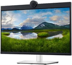 DELL P2424HEB/ 24" LED/ 16:9/ 1920x1080/ 1000:1/ 8ms/ Full HD/ HDMI/ 3x USB/ 2x USB-C/ 2x DP/RJ-45/ kamera/3Y Basic