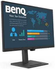 BENQ 32" LED BL3290QT/ 2560x1440/ IPS panel/ 1000:1/ 5ms/ HDMI/ DP/ 2xUSB-C/ 3x USB/ Pivot/ repro/ ergonomický /rčerný