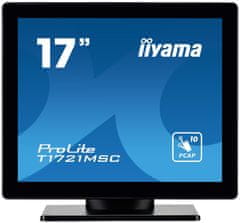 iiyama 17" T1721MSC-B2:PCAP,10P,HDMI,repro