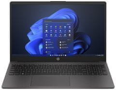 HP 250 G10/ i3-1315U/ 8GB DDR4/ 512GB SSD/ Intel UHD/ 15,6" FHD,matný/ W11H/ šedý