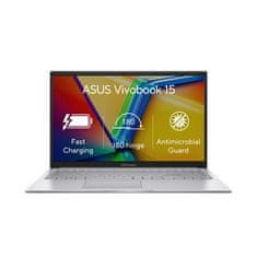 ASUS Vivobook 15 I3-1215U/8GB/512GB SSD/Intel UMA/15.6 FHD/IPS/2Y PUR/W11H/Stříbrná