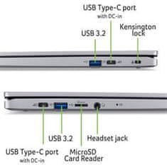 Acer Chromebook 315 (CB315-5H-C2XJ) Intel N100/8GB/128GB eMMC/15,6" FHD IPS/Chrome/stříbrná