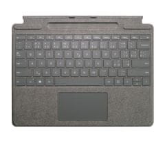 Microsoft Surface Pro Signature Keyboard (Platinum), Commercial, CZ&SK