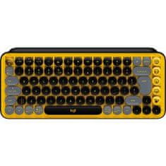 Logitech POP KEYS Blast Black&Yellow