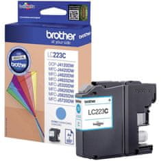 Brother LC-223C (inkoust cyan,600 str.@ 5% draft)