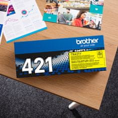 Brother TN-421Y, toner yellow, 1 800 str.