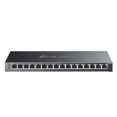 TP-Link Switch SG2016P Smart, 16x GLan, 8x PoE+, 120W, Omáda SDN