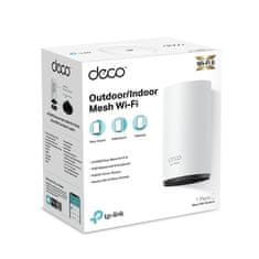 TP-Link WiFi router Deco X50-Outdoor(1-pack) venkovní AP, 1x GLAN, 1x GLAN s PoE, 2,4/5 GHz, AX3000