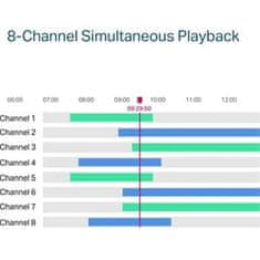 TP-Link Záznamové zařízení VIGI NVR1008H-8P - NVR, 8 kanálů, 8x PoE