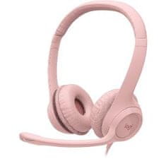 Logitech H390 USB Headset rose