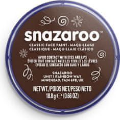 Snazaroo Barva na obličej Tmavě hnědá (Dark Brown) 18ml