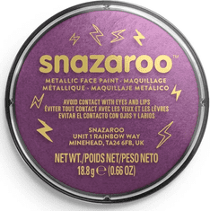 Snazaroo Barva na obličej Metalická Fialová (Purple) 18ml