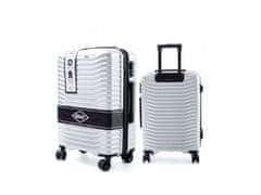 RGL PC1 Cestovní skořepinový kufr, bílý Velikost: 65x43x25 cm
