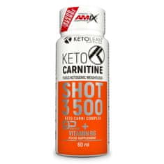AMIX KetoLean Keto goBHB + Carnitine Shot 3500 20 x 60 ml blood orange