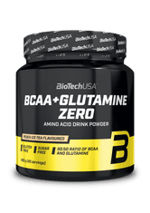BioTech BCAA + Glutamine Zero 480 g peach ice tea