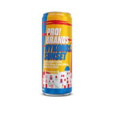 ProBrands BCAA Drink 330 ml jahoda - malina (Palma Beach)