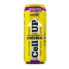 AMIX CellUP PreWorkout Drink 500 ml tropical breeze