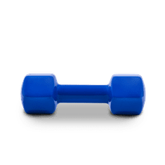 Power System Vinyl Dumbell 4 kg blue