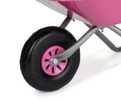MILLY MALLY Dětské zahradní kolečko kovové Rolly Toys růžové