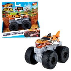 Hot Wheels MONSTER TRUCKS SVÍTÍCÍ A RÁMUSÍCÍ VRAK