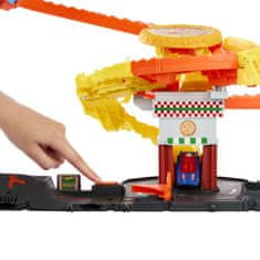 Mattel Hot Wheels CITY HLADOVÁ KOBRA ÚTOČÍ NA PIZZERKU