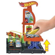 Mattel Hot Wheels CITY SUPER NABÍJECÍ STANICE