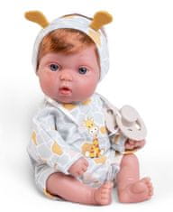 Antonio Juan 85317-4 Picolín žirafa - realistická panenka miminko s celovinylovým tělem - 21 cm