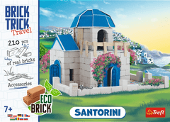 Trefl BRICK TRICK Travel: Santorini M 260 dílů