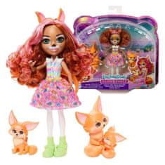 KOMFORTHOME Enchantimals Filigránová sada pro panenky Fox Family Perk ZA5106