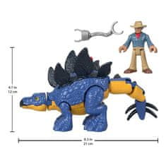 KOMFORTHOME Jurský svět set Imaginext figurky Stegosaurus + Dr. Grant ZA5097
