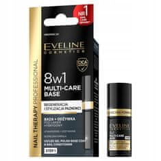 Eveline Cosmetics eveline základna+kondicionér pod hybridní lak 8v1