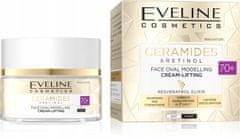 Eveline Cosmetics eveline ceramides & retinol modelovací ovál obličeje krém 70+ 50ml