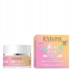 Eveline Cosmetics my beauty elixir peach matt matující detoxikační krém 50ml