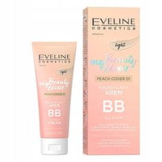 Eveline Cosmetics eveline my beauty bb krycí krém 30ml light peach