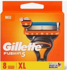 Gillette gillette fusion 5 břitových destiček do strojku xl 8ks