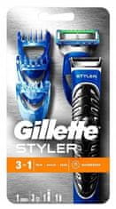 Gillette zastřihovač gillette fusion proglide styler černý 3in1