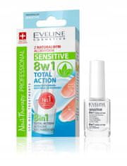 Eveline Cosmetics eveline dávkování pro paznokci 8w1 sensitive 12 ml