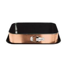 Berlingerhaus Forma s nepřilnavým povrchem BH-6474 2v1 Rosegold Metallic Line 39x27x7,5cm