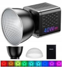 ULANZI RGB LED lampa Studiové filmové nepřetržité osvětlení Studio Ulanzi L024 40W