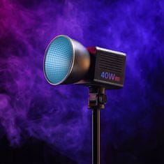 ULANZI RGB LED lampa Studiové filmové nepřetržité osvětlení Studio Ulanzi L024 40W